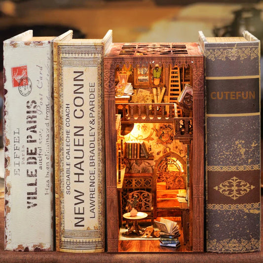 Eternal Library - DIY Wooden Miniature Kit